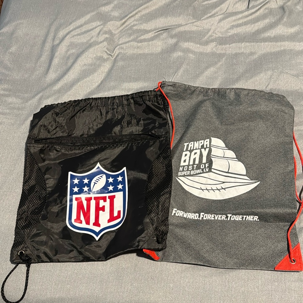 NFL Drawstring bags